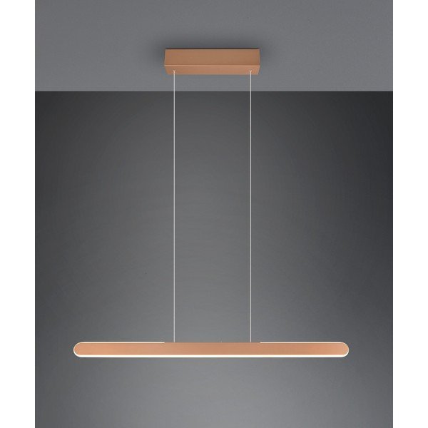 Barna LED függőlámpa Helios – Trio-image-1