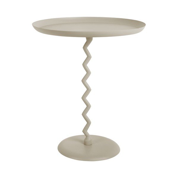 Fém kerek tárolóasztal ø 44 cm Zig Zag – Leitmotiv