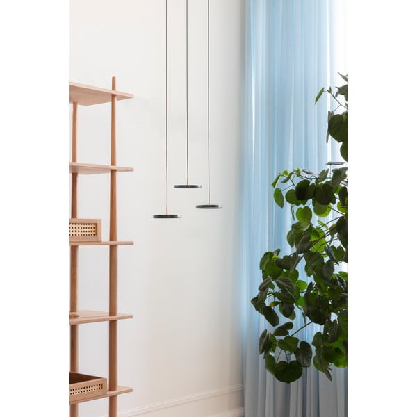 Fekete mennyezeti tartó kábelhez 3 cm Asteria Micro Cluster – UMAGE-image-4