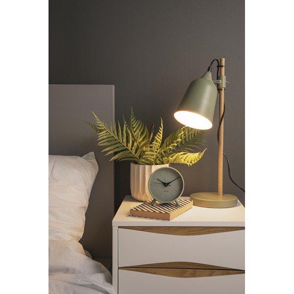 Index zöld fém ébresztőóra, ø 11 cm - Karlsson-image-1