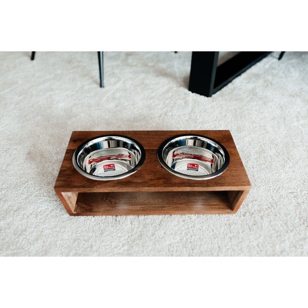 Fa tálka szett állvánnyal kutyáknak Dog Fantasy – Plaček Pet Products-image-3