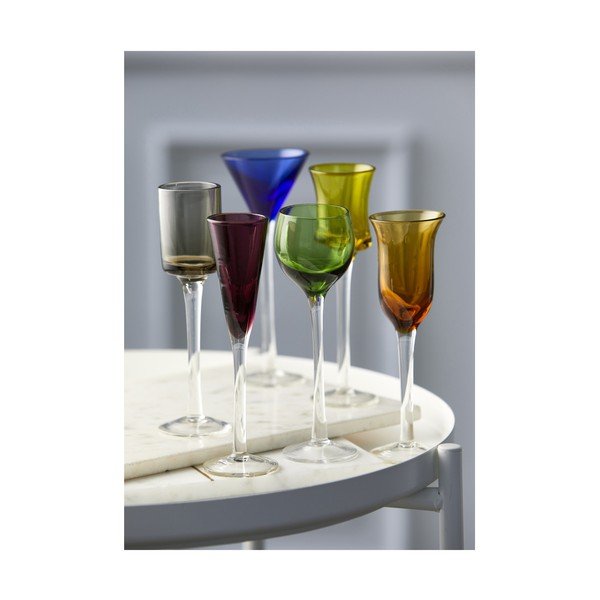 Röviditalos pohár szett 6 db-os 50 ml – Lyngby Glas-image-2