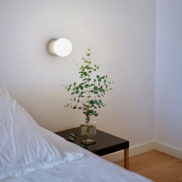 Creta szürke falilámpa, magasság 10 cm - SULION-image-1