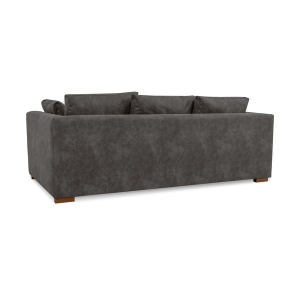 Antracitszürke kanapé 220 cm Comfy – Scandic-image-3