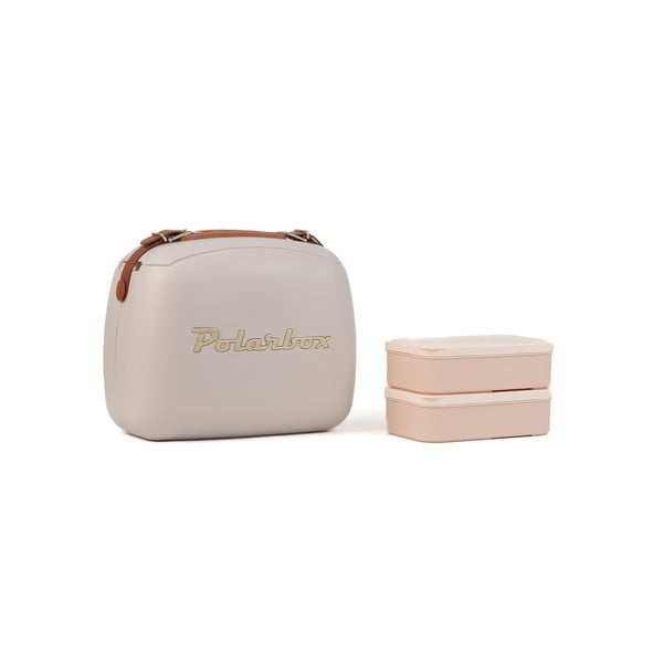 Törtrózsaszín hűtődoboz 6 l Classic Gold – Polarbox