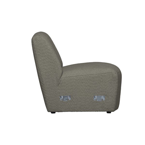 Khaki buklé kanapé modul (középső rész) Coco  – WOOOD-image-3