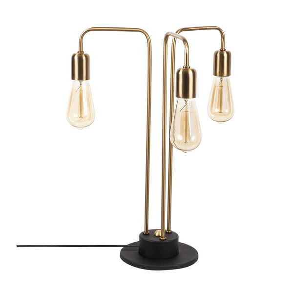 Mia antikolt aranyszínű fém asztali lámpa - Opviq lights