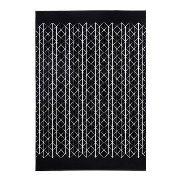 Twist fekete szőnyeg, 200 x 290 cm - Zala Living