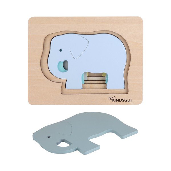Elephant fa gyerek puzzle - Kindsgut-image-2