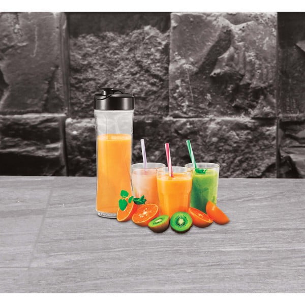 Fekete smoothie készítő Black Silver Collection - BerlingerHaus-image-3