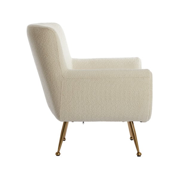 Krémszínű buklé fotel Vinstra – Light & Living-image-3