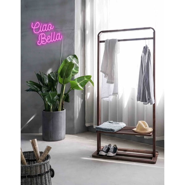 Ciao Bella rózsaszín világító fali dekoráció, 40 x 28,5 cm - Candy Shock-image-1