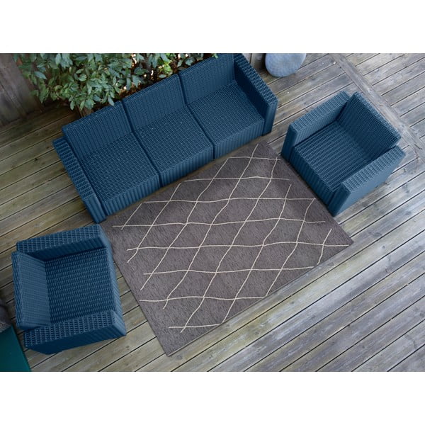 Sigrid szürke kültéri szőnyeg, 77 x 150 cm - Universal-image-1