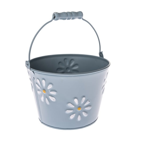 Daisy kék fémkaspó,  ø 16,5 cm - Dakls