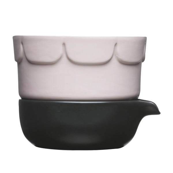 Porcelán kaspó alátéttel - Sagaform-image-1