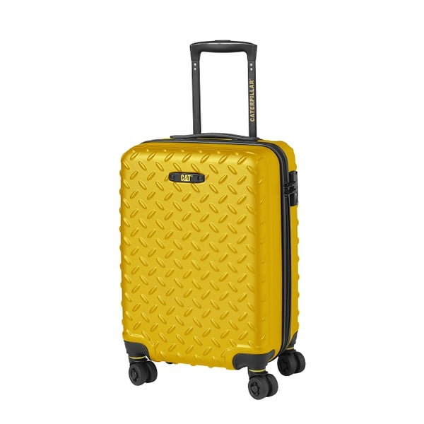 Gurulós bőrönd S-es méret  Industrial Plate – Caterpillar