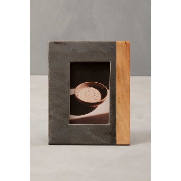Szürke kő képkeret 18x23 cm Kata – Premier Housewares-image-1