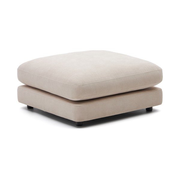 Bézs zsenília lábtartó Gala – Kave Home-image-2