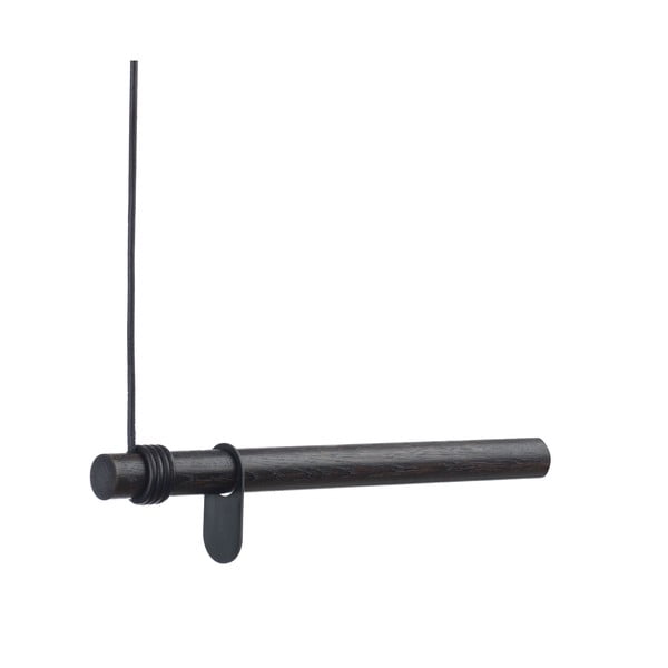 Fekete tölgyfa fali fogas 50 cm Swing – LIND DNA