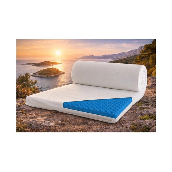 Habszivacs topper fedőmatrac 160x200 cm Visco Exklusive – B.E.S.-image-1