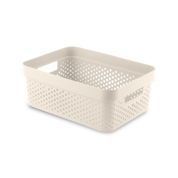 Műanyag tárolókosár 36x27x14 cm Infinity Dots – Curver