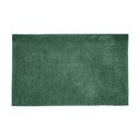 Sötétzöld textil fürdőszobai kilépő 50x80 cm Chenille – Allstar
