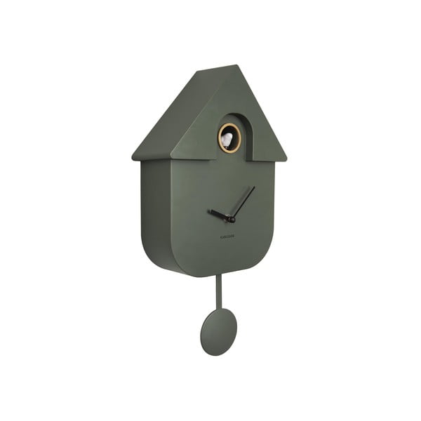 Modern Cuckoo zöld fali ingaóra 21,5 x 41,5 cm - Karlsson-image-2