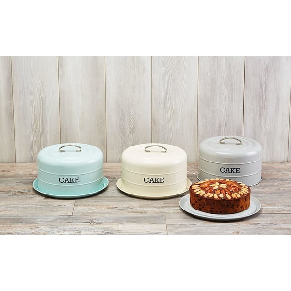 Acél tortatartó doboz Living Nostalgia – Kitchen Craft-image-2