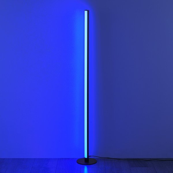 Fekete LED állólámpa (magasság 110 cm) Tendo – Reality-image-4