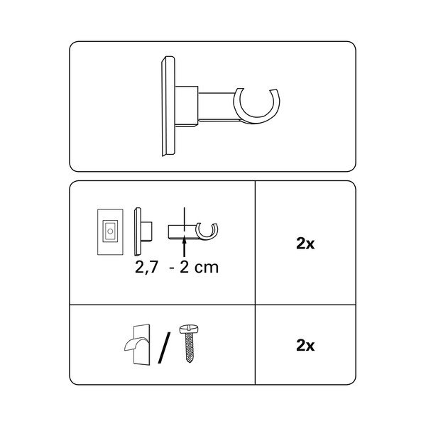 Karnistartó szett 2 db-os California - SP TREND-image-1