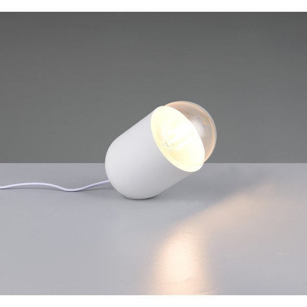 Fehér asztali lámpa (magasság 13,5 cm) Nara – Reality-image-2