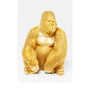 Gorilla aranyszínű dekorációs szobor - Kare Design