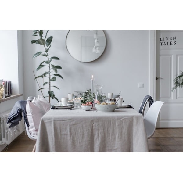 Len asztalterítő, 140 x 140 cm - Linen Tales-image-4