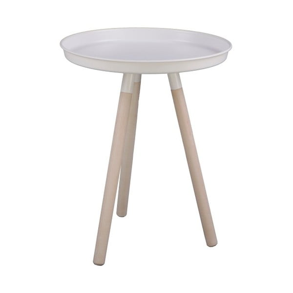 Sticks fehér tárolóasztal, magasság 52,5 cm - Nørdifra