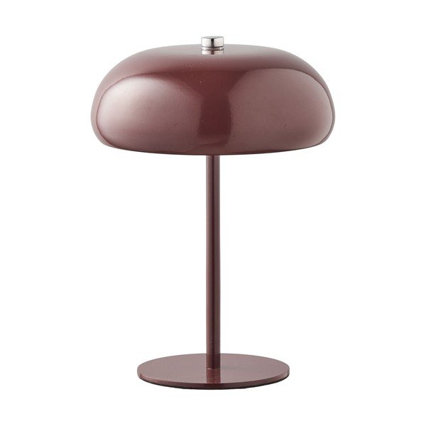 Borvörös fém asztali lámpa (magasság 23 cm) Margate – House Nordic