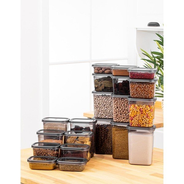 Élelmiszertartó doboz szett 20 db-os Fresco – Hermia-image-1