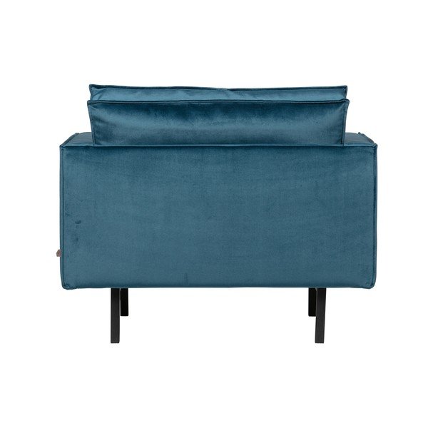 Rodeo Velvet kék bársonyfotel - BePureHome-image-4
