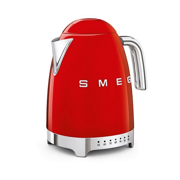 Piros rozsdamentes acél vízforraló 1,7 l Retro Style – SMEG-image-4