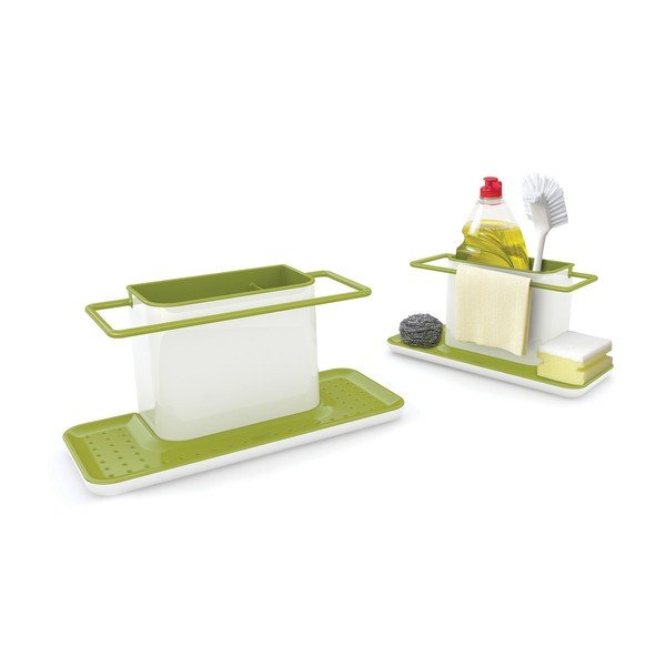 Caddy Large zöld állvány mosogató eszközökhöz - Joseph Joseph-image-2