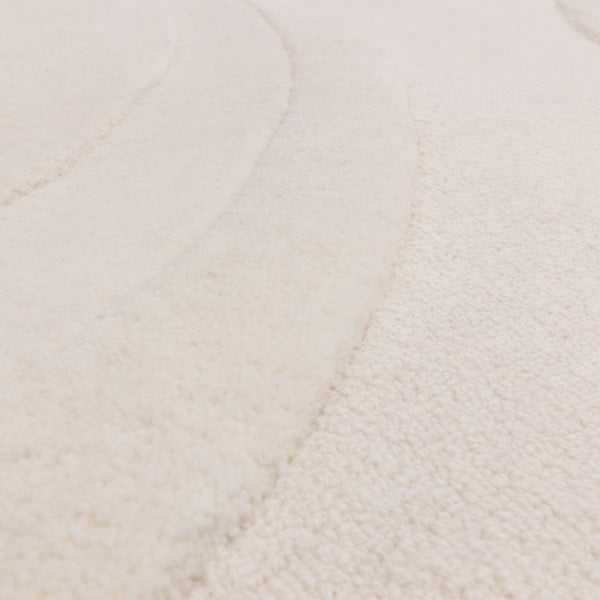 Fehér gyapjú szőnyeg 200x290 cm Olsen – Asiatic Carpets-image-3