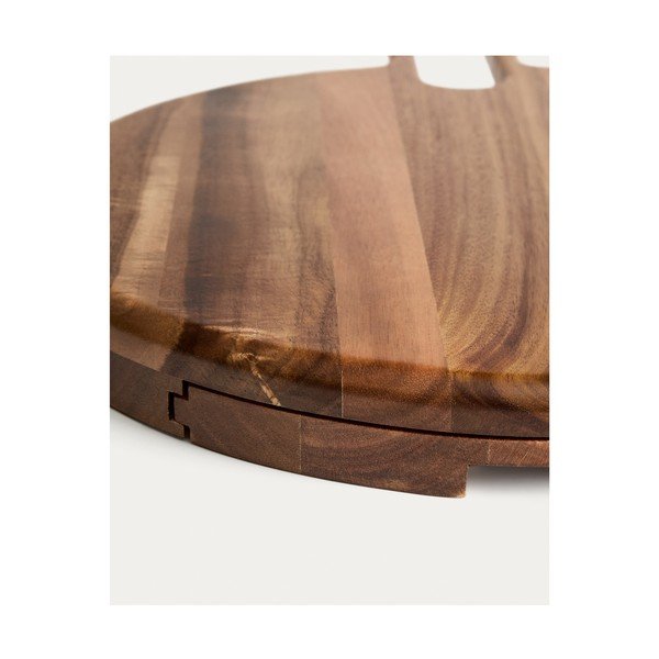 Fa vágódeszka sajtokhoz 46 x 36 cm Blera – Kave Home-image-4