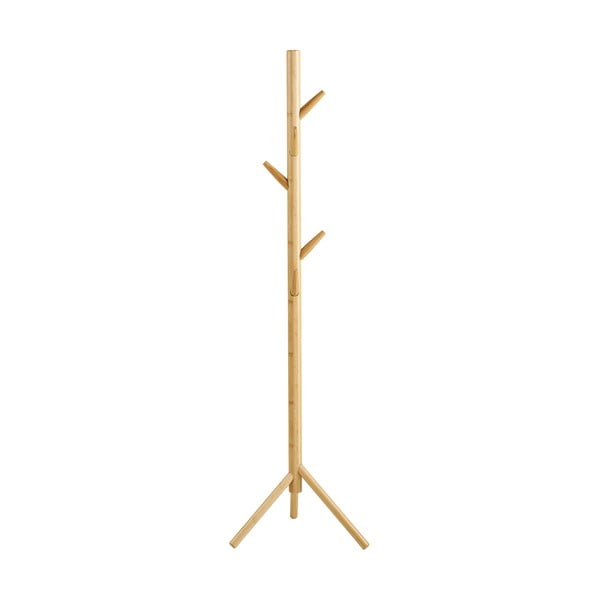 Natúr színű bambusz fogas ø 50x163 cm Wanaka – House Nordic-image-2