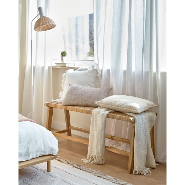 Natúr színű pad Beida – Kave Home-image-1