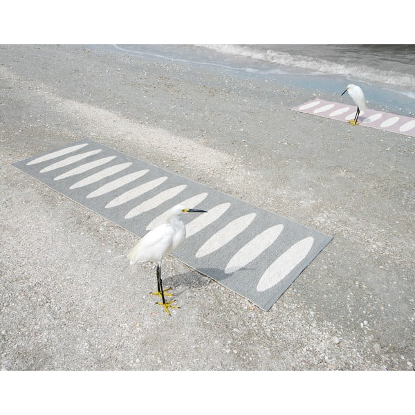 Szürke kültéri-beltéri futószőnyeg 70x150 cm Ella Warm Grey – Pappelina-image-3