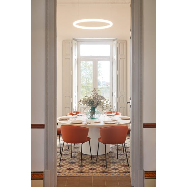 Narancssárga kárpitozott étkezőfotel szett 2 db-os Add – Teulat-image-1