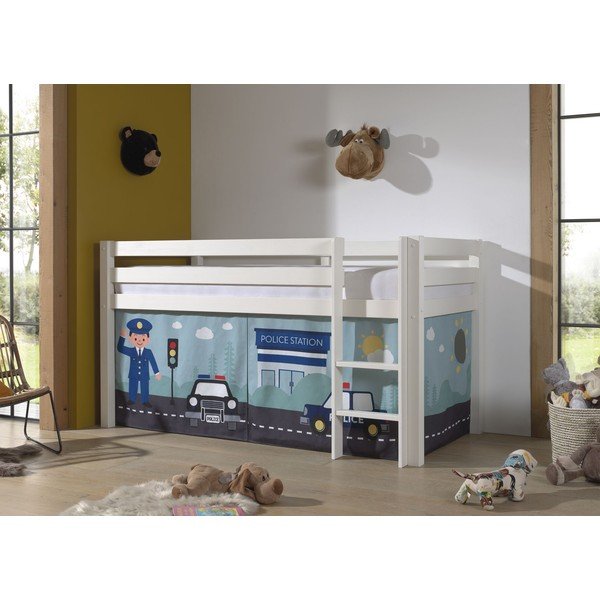 Gyerek függöny ágyhoz 4 db-os 195x75 cm Police – Vipack-image-3