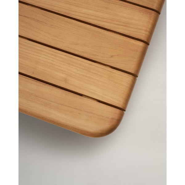Teakfa kerti dohányzóasztal 70x140 cm Turqueta – Kave Home-image-4
