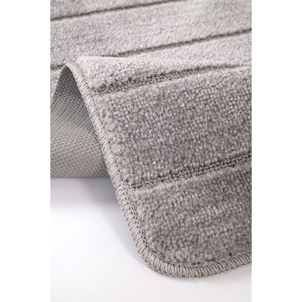 Szürke fürdőszobai kilépő szett 2 db-os 50x80 cm Yeni Cizgli – Foutastic-image-3