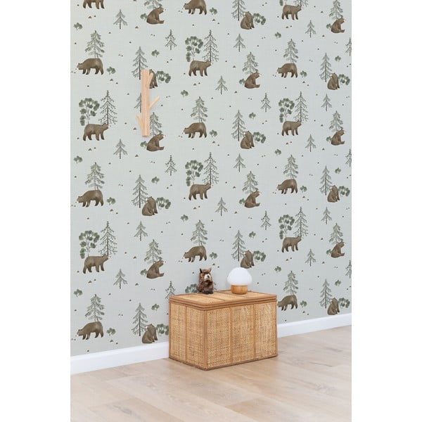 Gyerek tapéta 10 m x 50 cm Mountain & Bears – Lilipinso-image-2