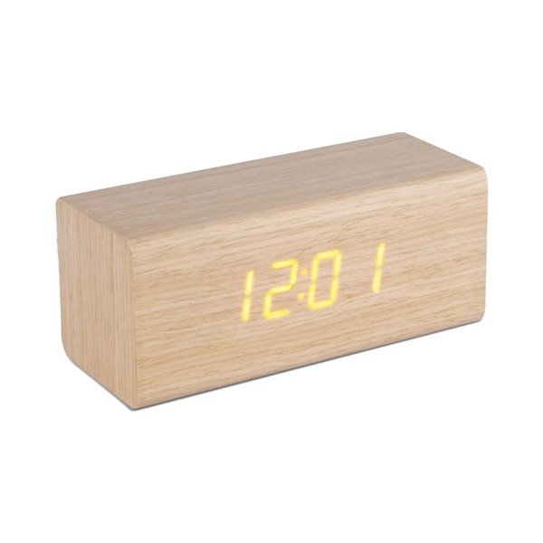 Digitális asztali ébresztőóra Timber – Balvi